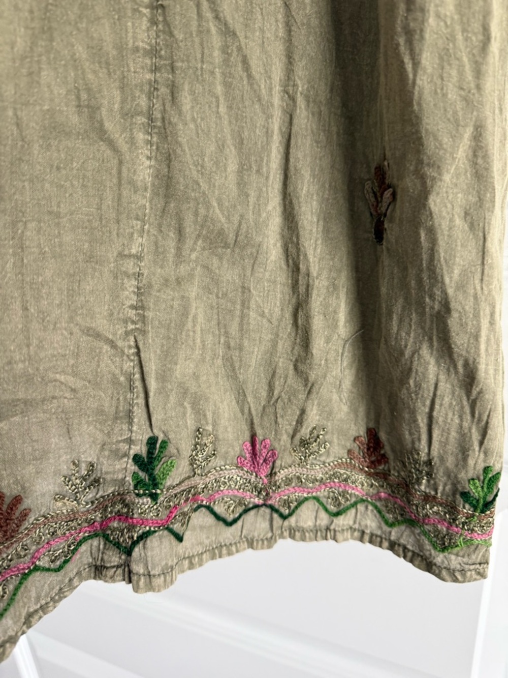 Young Threads Boho Embroidered Skirt NWT - Picture 4 of 12